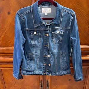 Time and Tru Classic Blue Jean Jacket